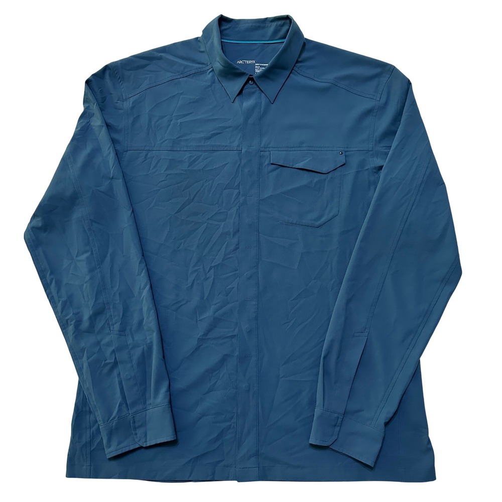 Arc'teryx Skyline Long Sleeve Shirt Mens L Performance Snap Hiking Techwear Gorp